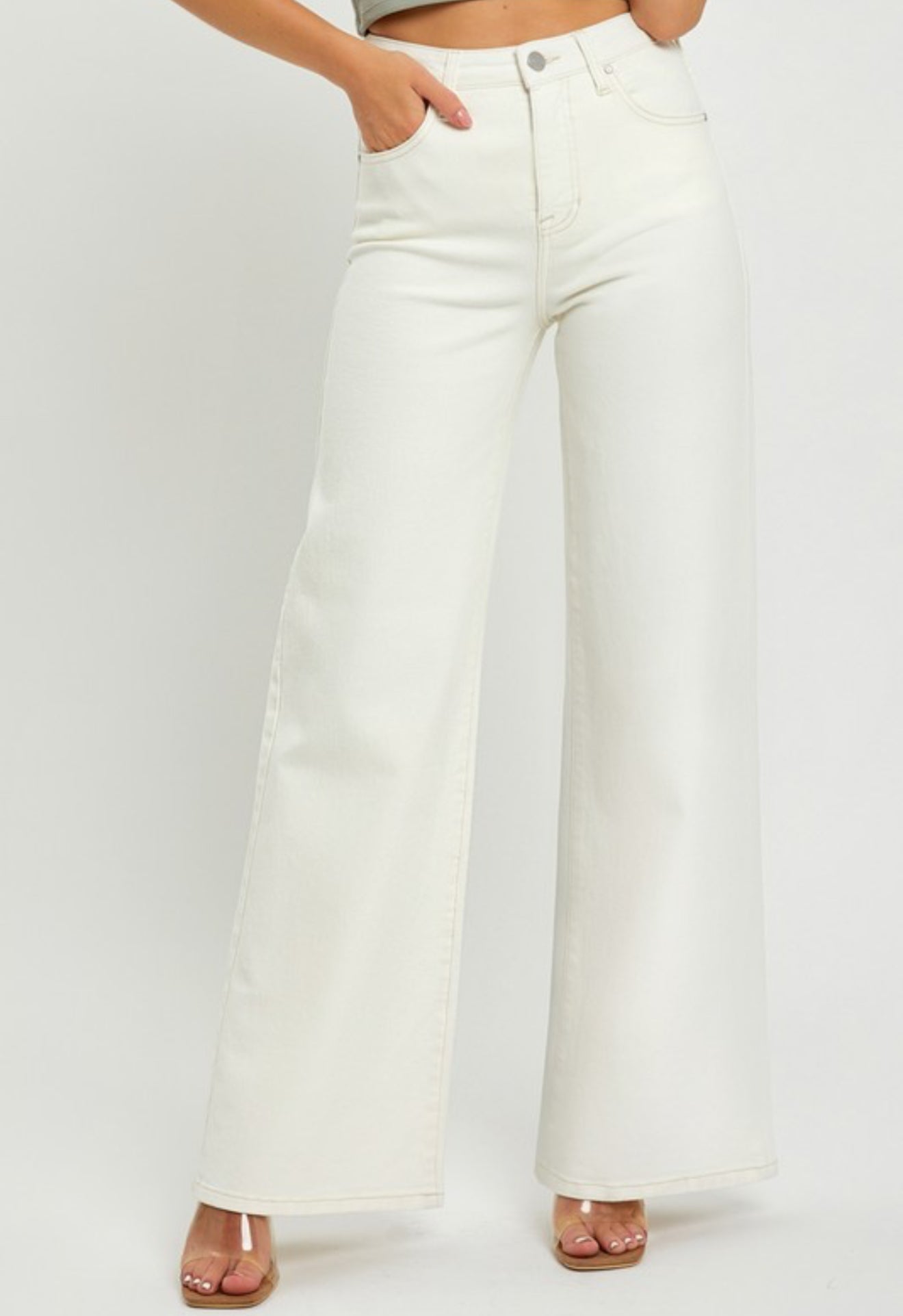 Tummy Control Risen Jeans