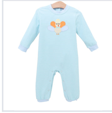 Pastel Turkey Romper