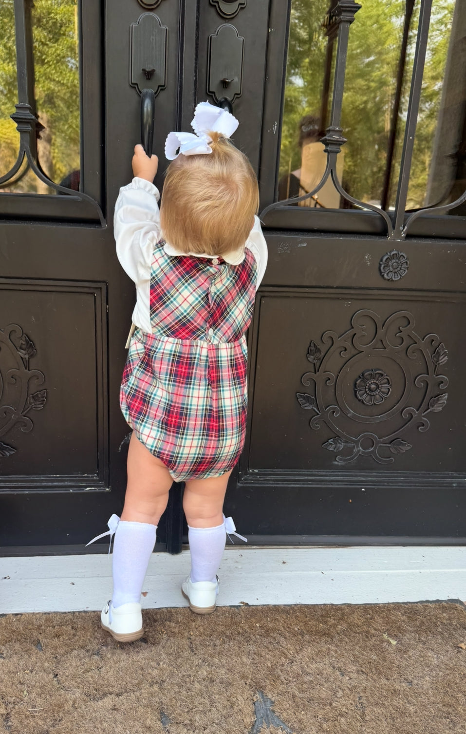 Plaid Christmas Bubble