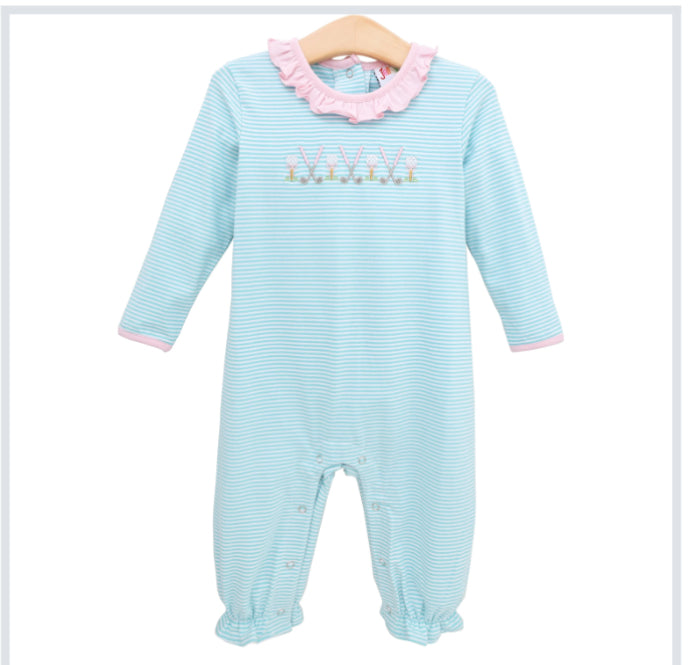 Tee Time Ruffle Romper