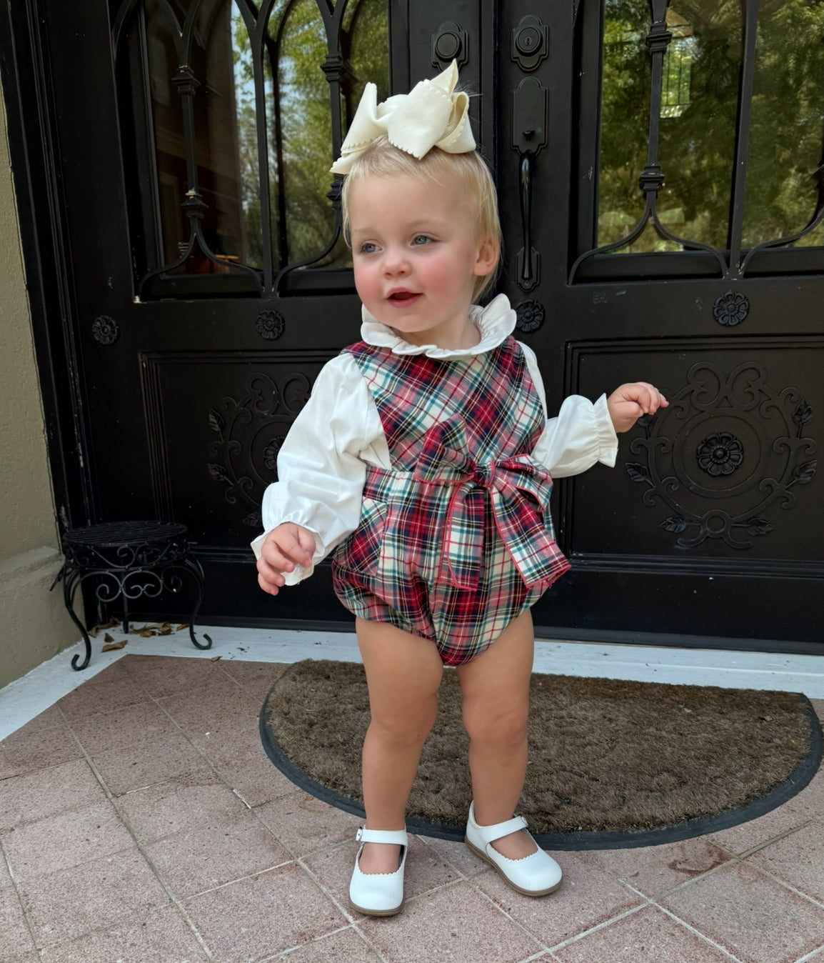 Plaid Christmas Bubble