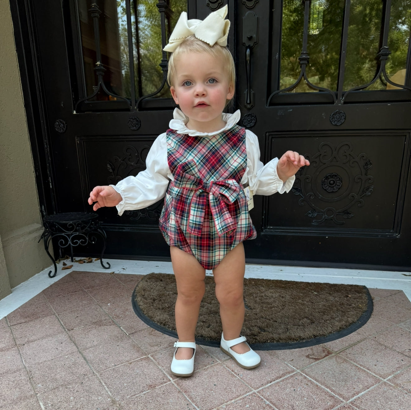 Plaid Christmas Bubble